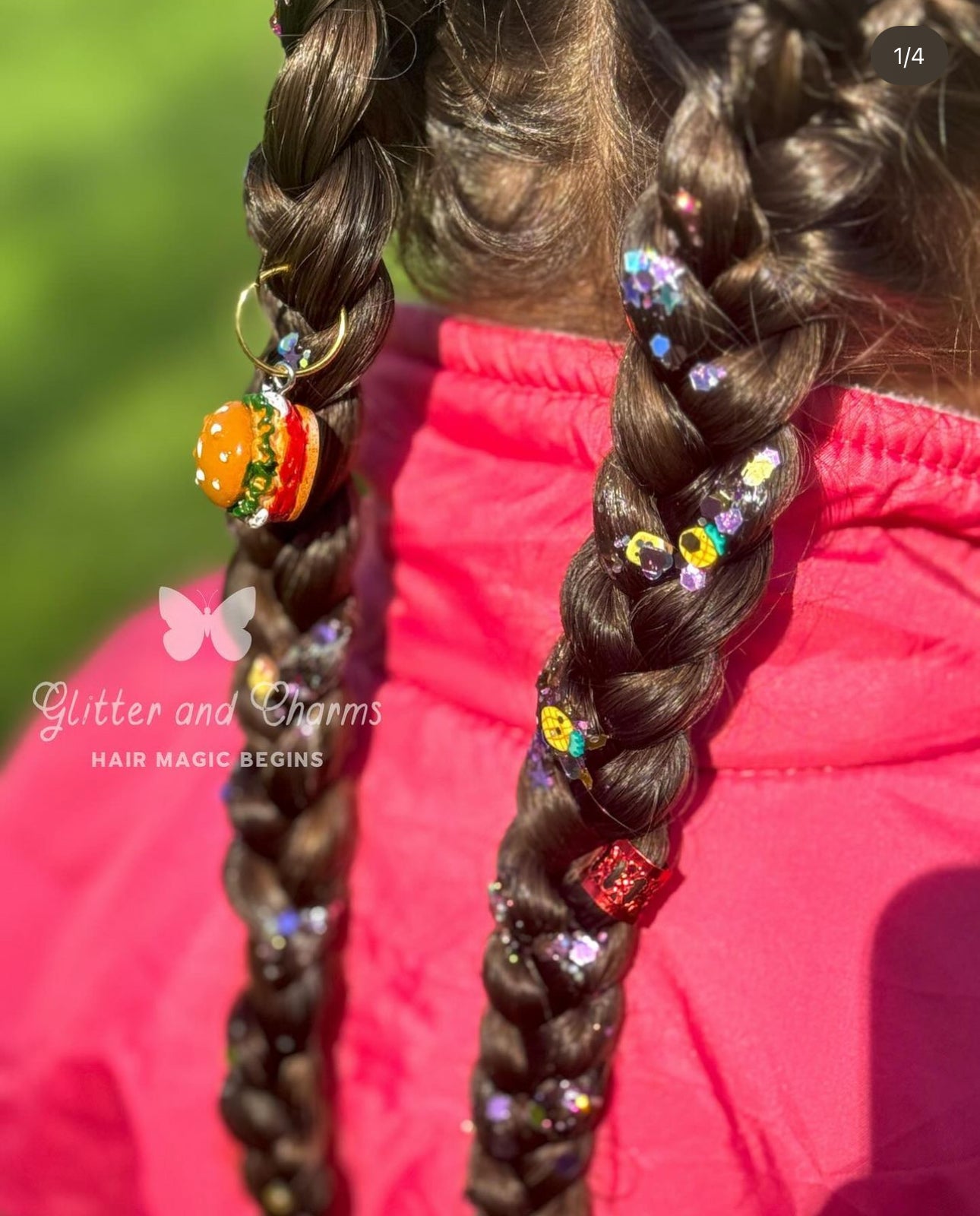 Crabtastic Treasures Hair Charm Set