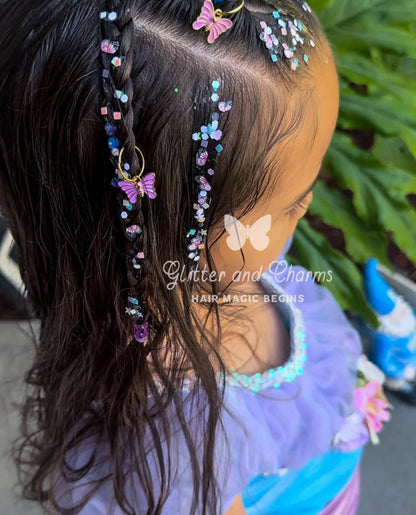 Butterfly Gleam Glitter Hair Gel