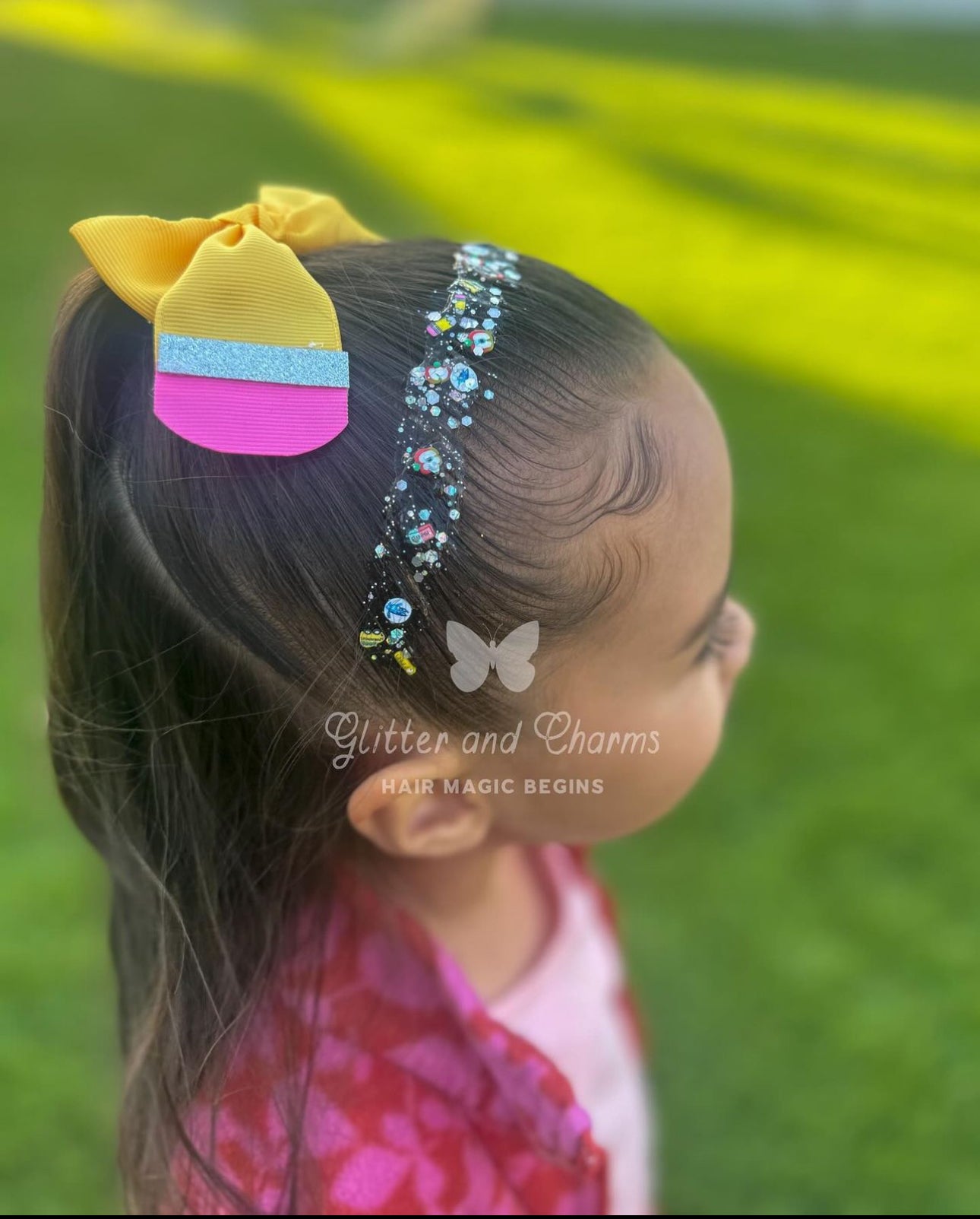 Class Sparkle Glitter Hair Gel