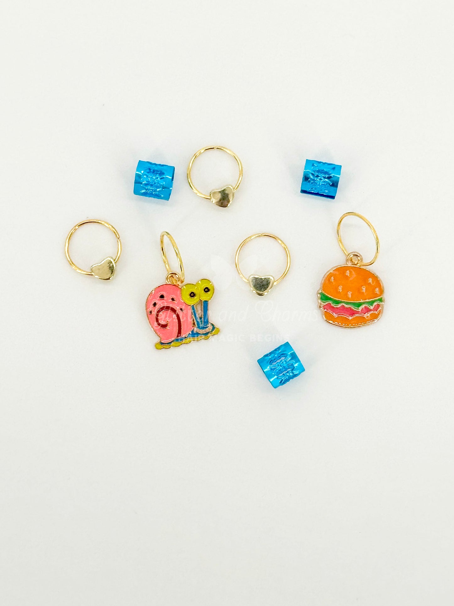 Snail Trail Hair Charm Set